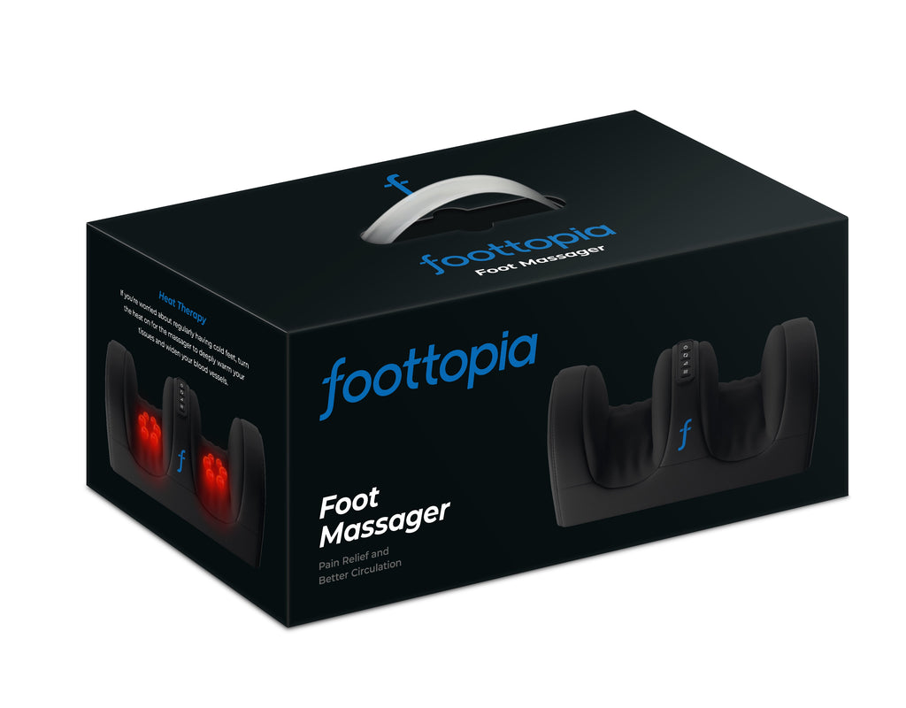 Foottopia Foot Massager with Shiatsu and Heat