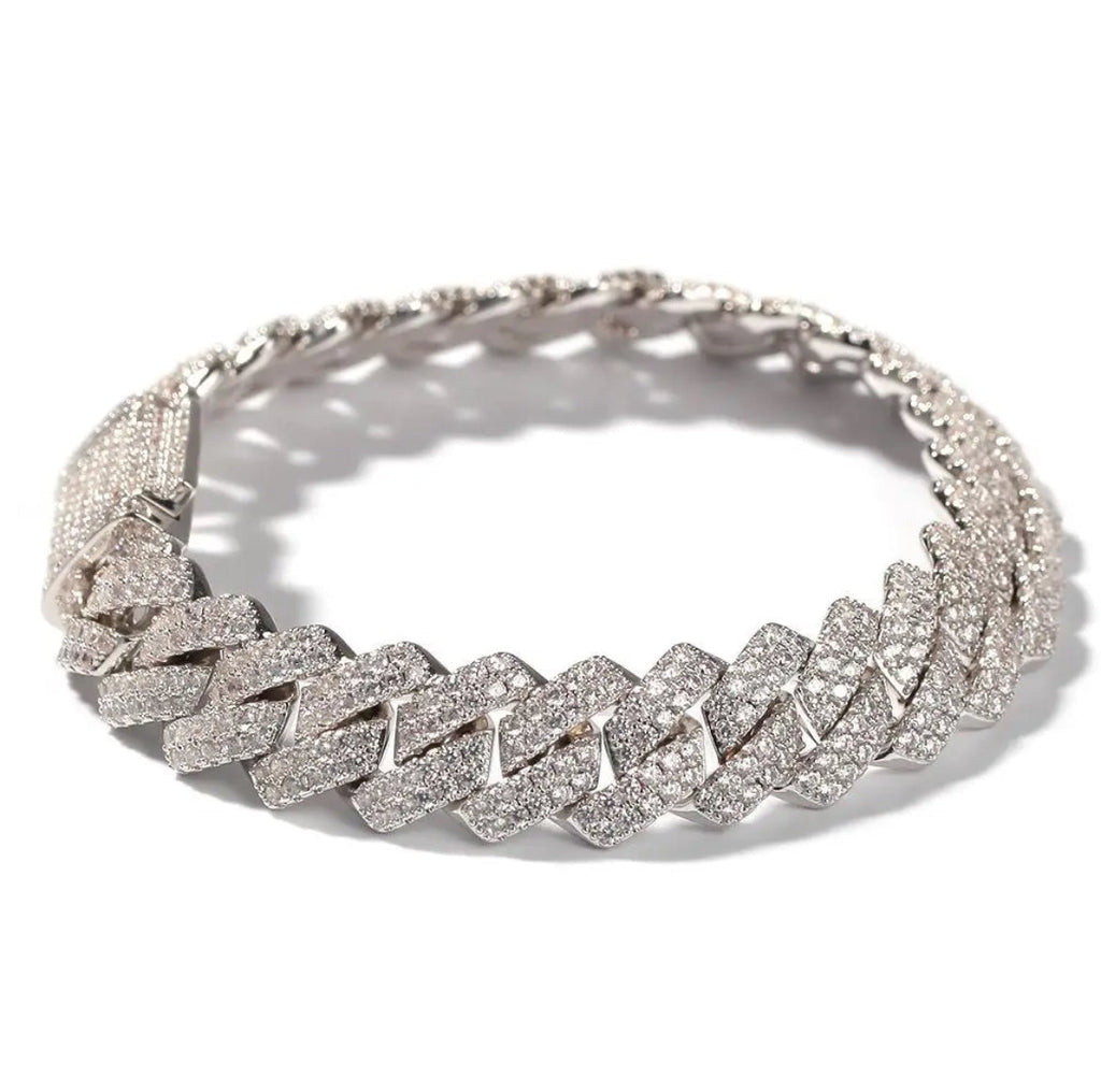 Miami Glitz Cuban Bracelet| 13MM