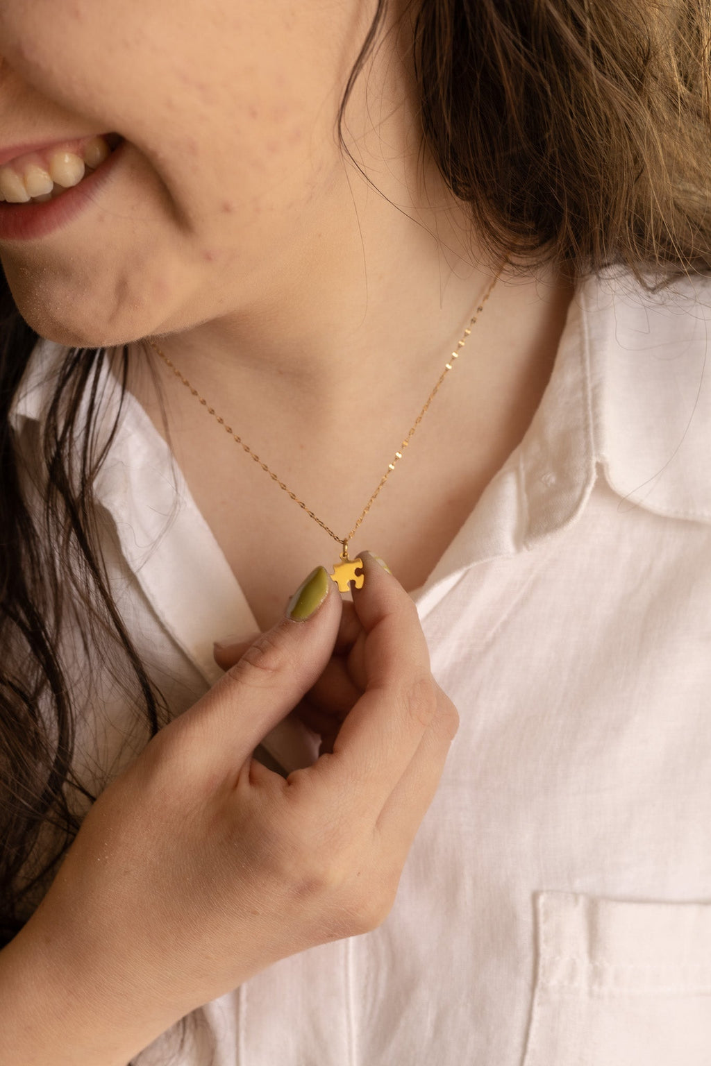 Puzzle Piece Necklace