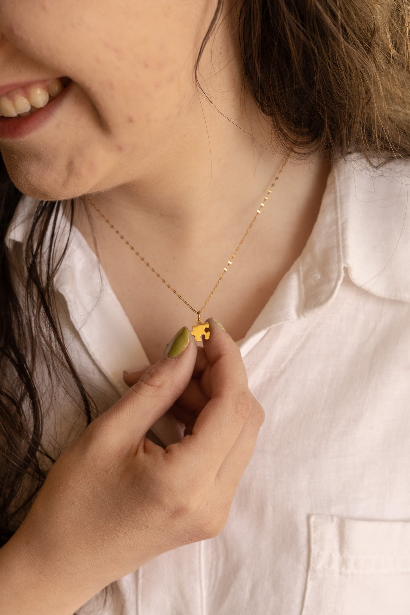 Puzzle Piece Necklace