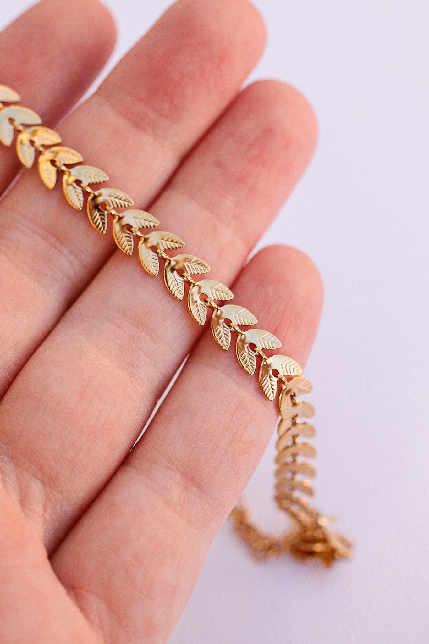 Persephone Anklet in Gold