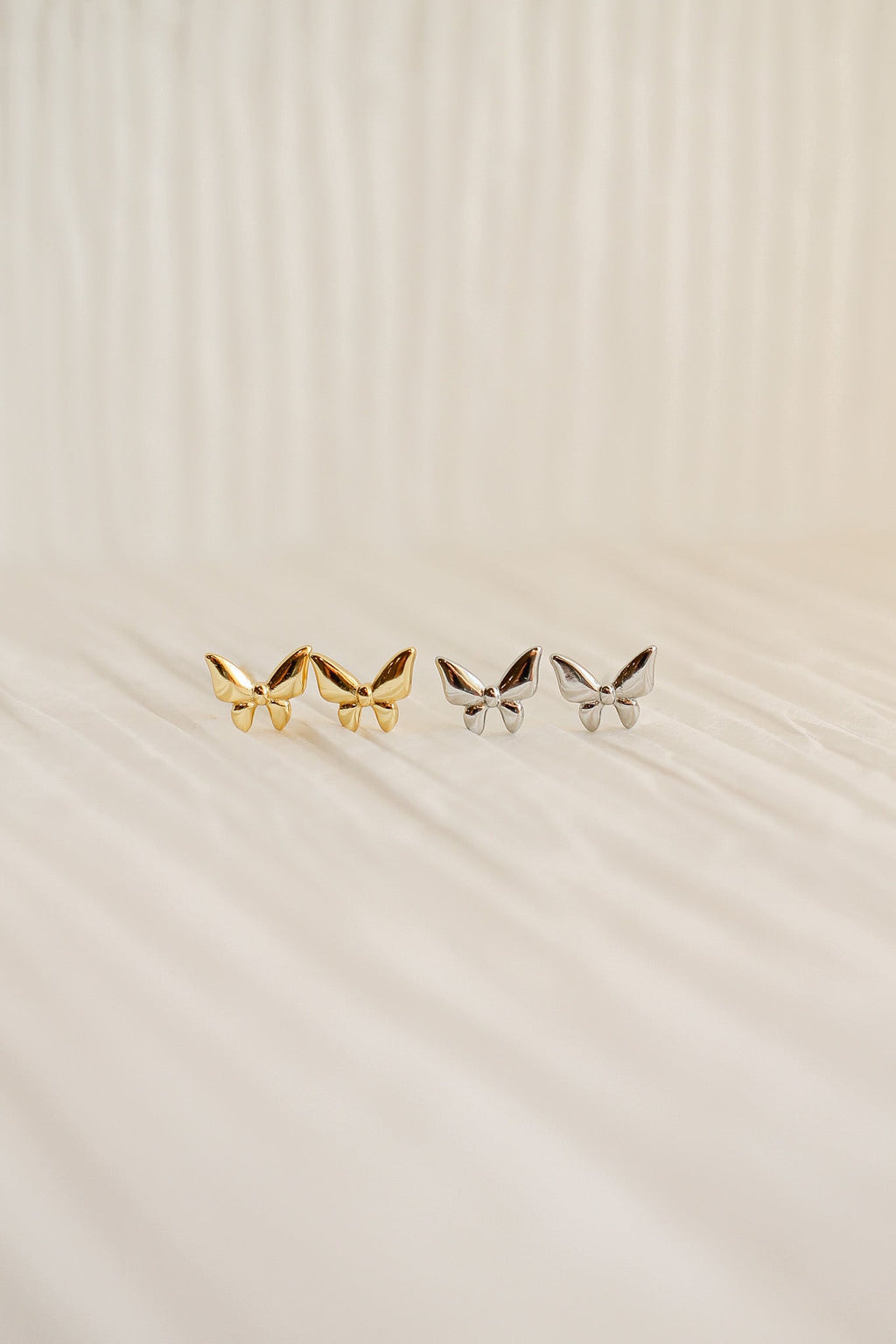 Tiny Butterfly Stud