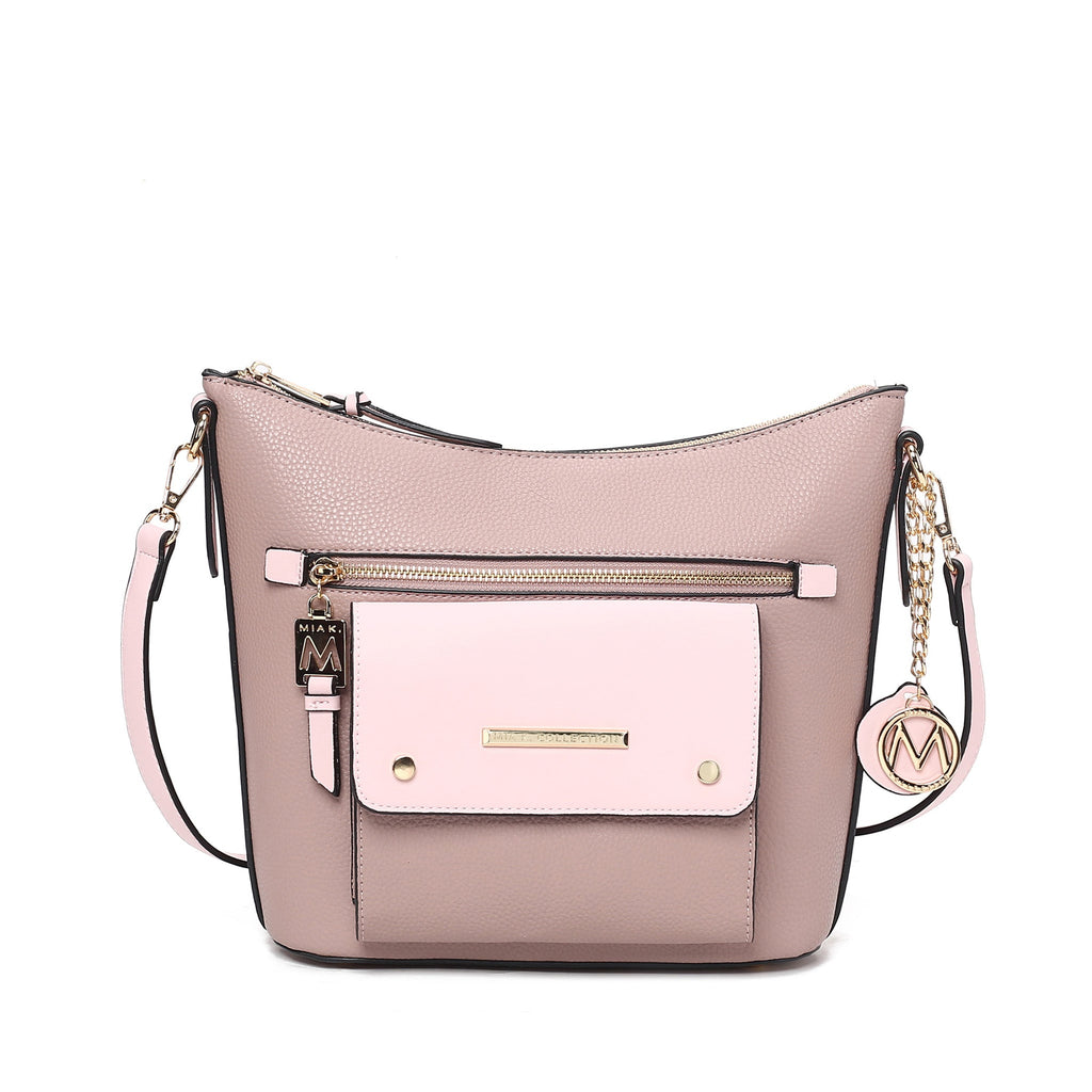 Serenity Color Block Shoulder Bag