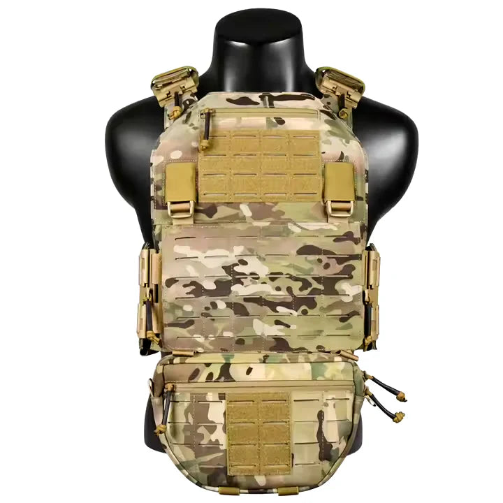 MUCTAC Tactical Drop/Dump Pouch 1000D Nylon MOLLE Utility - Multicam