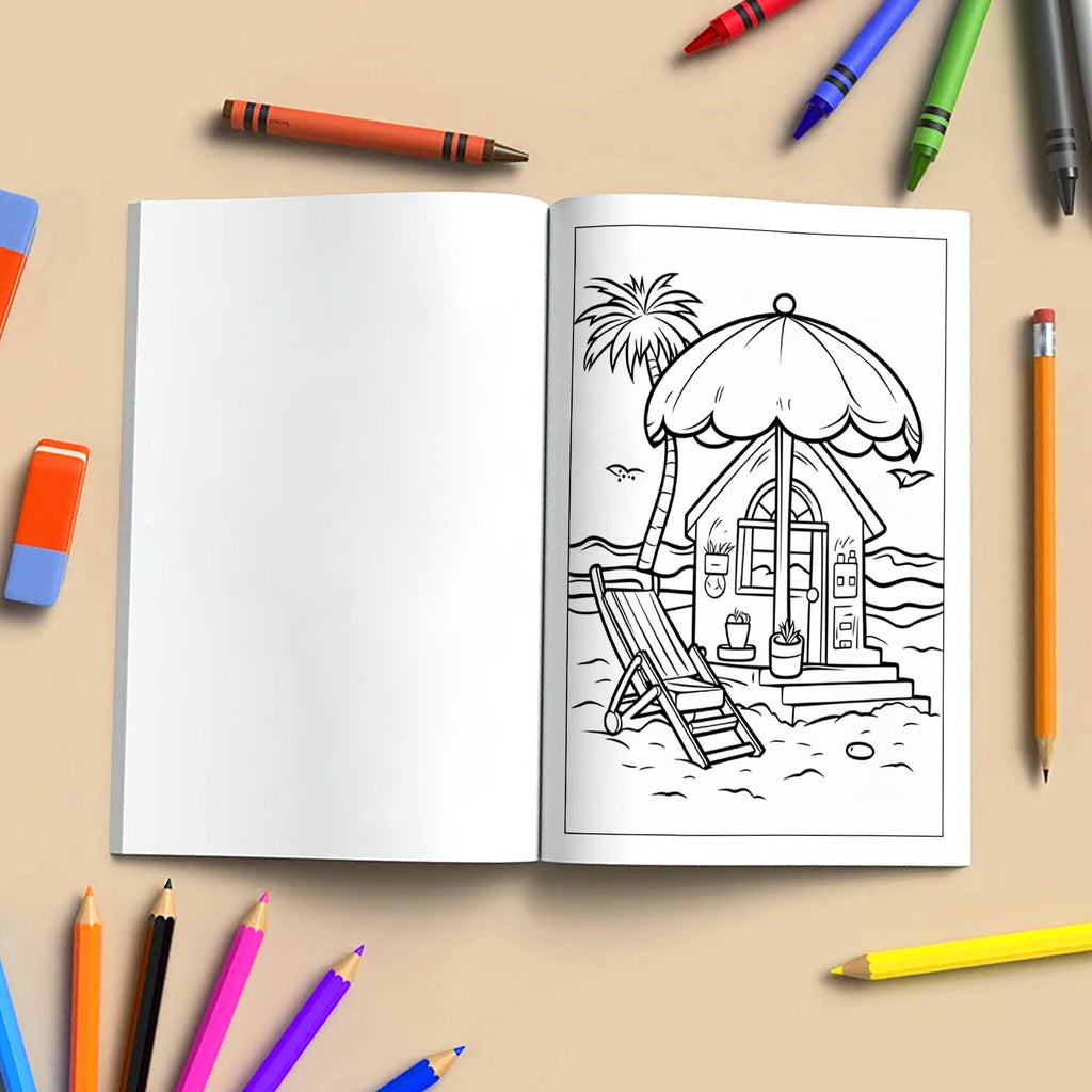 Hawaii Kids Coloring Pages – 48 Cute Beach and Vacation Designs – For Kids