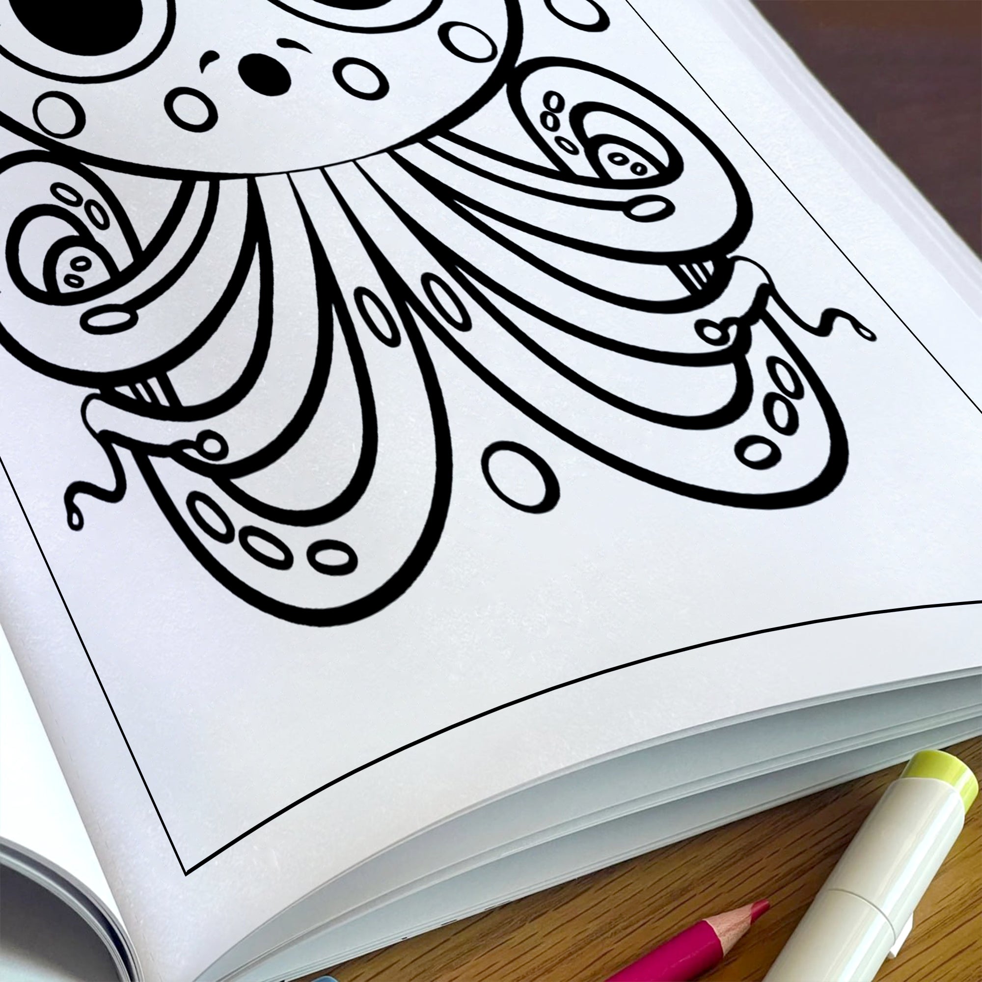 Adorable Animals – 48 Pages – Easy Coloring for Young Artists