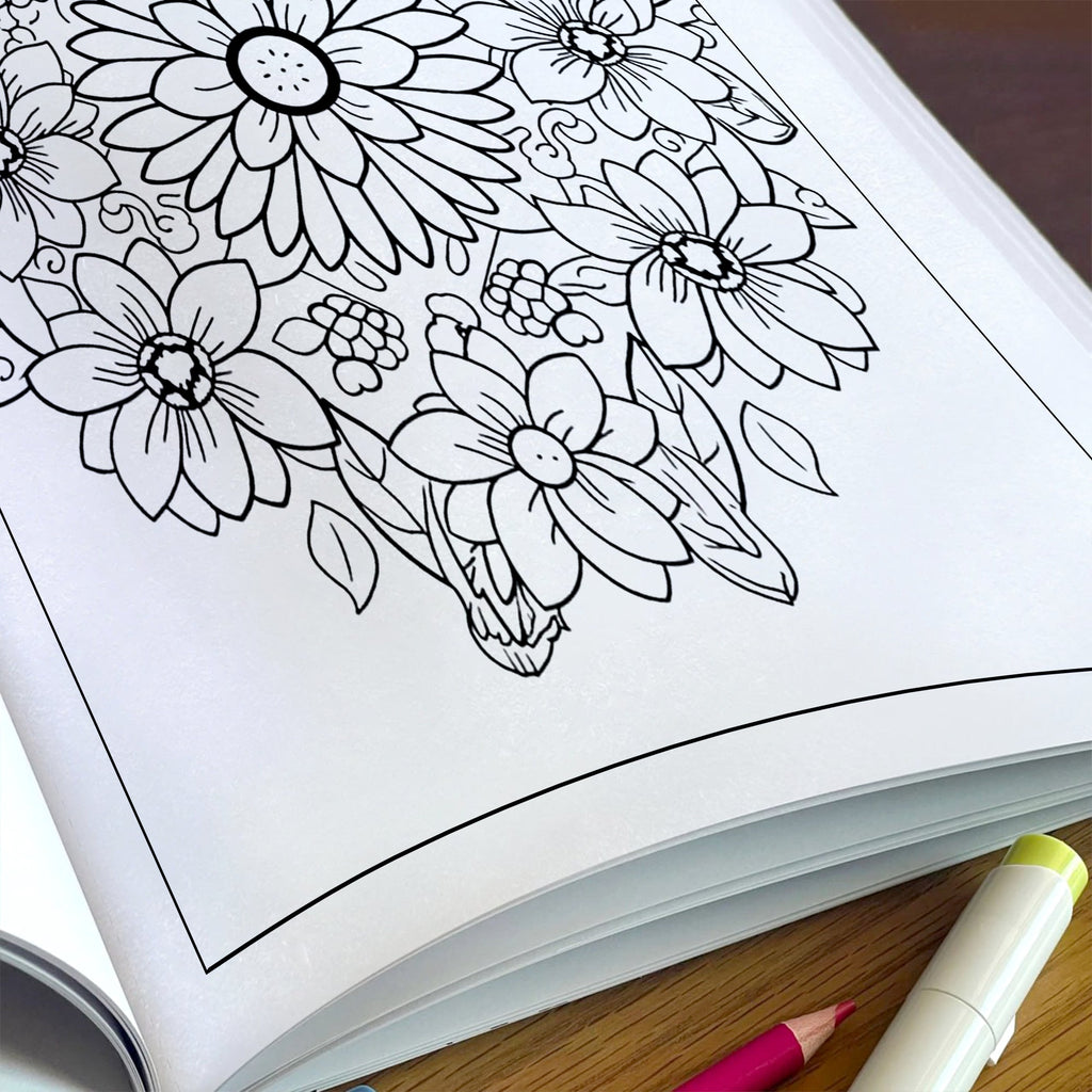 Mandala of Spring Nature Coloring Pages – 48 Pages – Botanical Mandalas, Fresh Spring Designs – For Adults