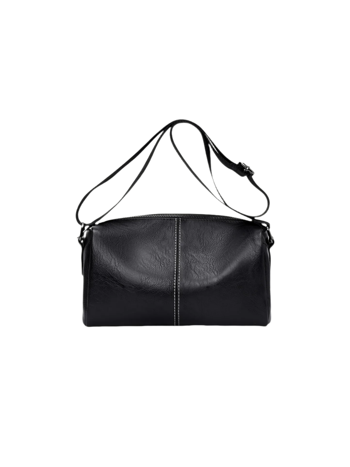 Japan Men's Portable Travel Commuter Small Shoulder Bag | New Niche Style Messenger Bag (PU Leather Crossbody Satchel)