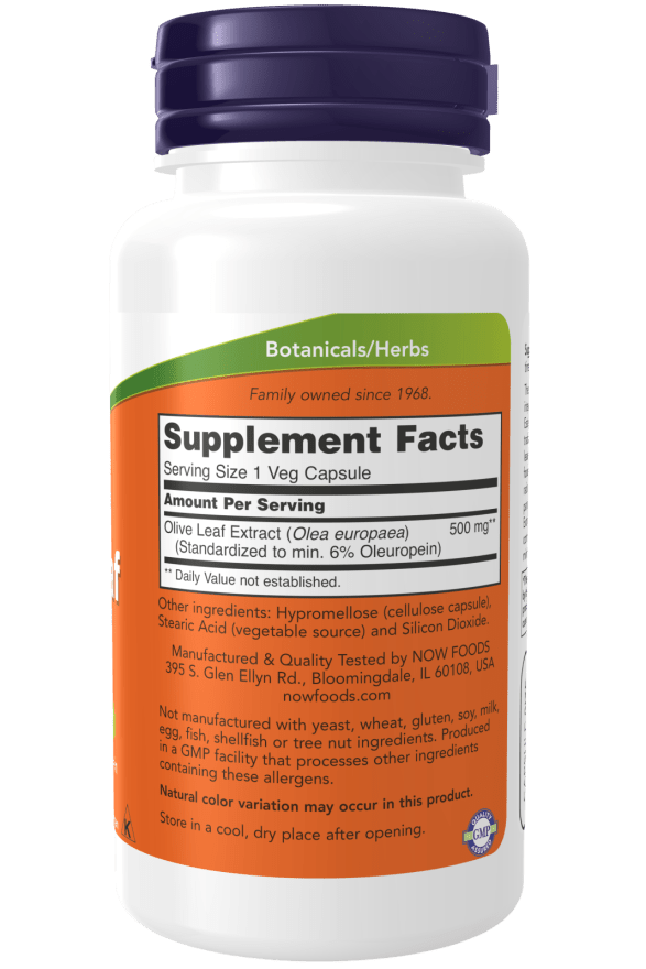 Olive Leaf Extract 500mg