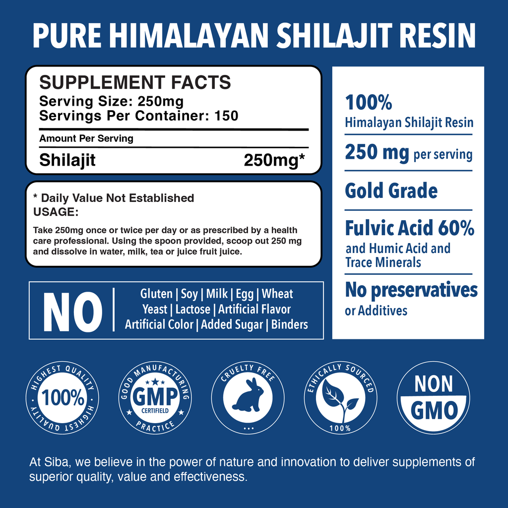 Shilajit Resin