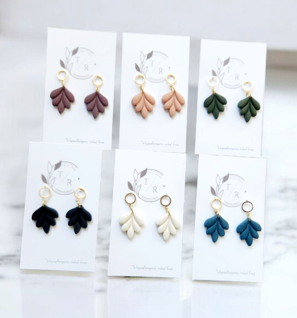 Paloma| Gold and clay drops