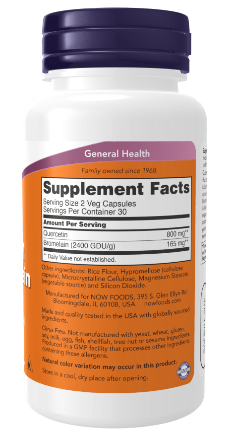 Quercetin With Bromelain