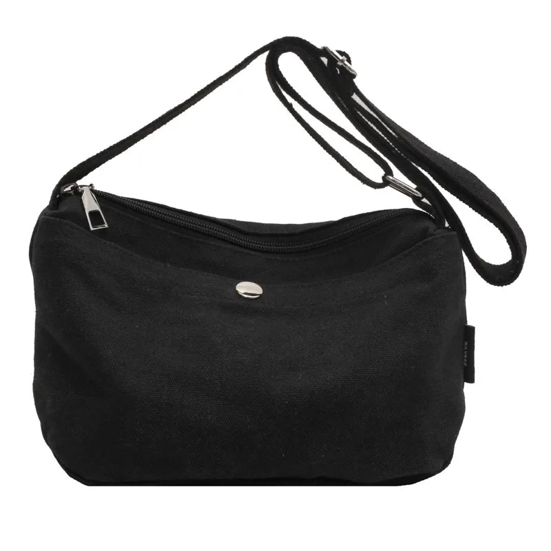 Canvas Phone Bag for Women | Vintage Handbags & Casual Shoulder Crossbody Bags (Unisex Messenger & Zipper Shopper Bolsas)