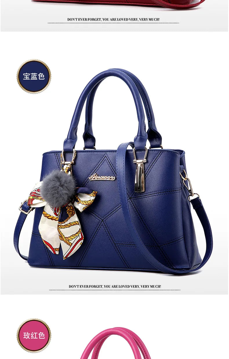 Quality Leather Women's Handbags | Trend Women's Designer Shoulder Crossbody Bag & Beach Tote Bag (Luxury Messenger Bags)