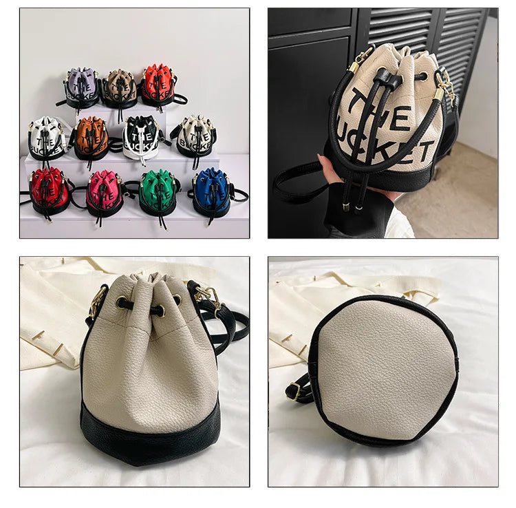 New Fashion Women's Bucket Bag Trend | Brand Casual Versatile Shoulder Bag & High-end Classic Crossbody Bag (Designer Luxury Handbag)