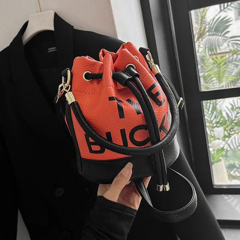 New Fashion Women's Bucket Bag Trend | Brand Casual Versatile Shoulder Bag & High-end Classic Crossbody Bag (Designer Luxury Handbag)