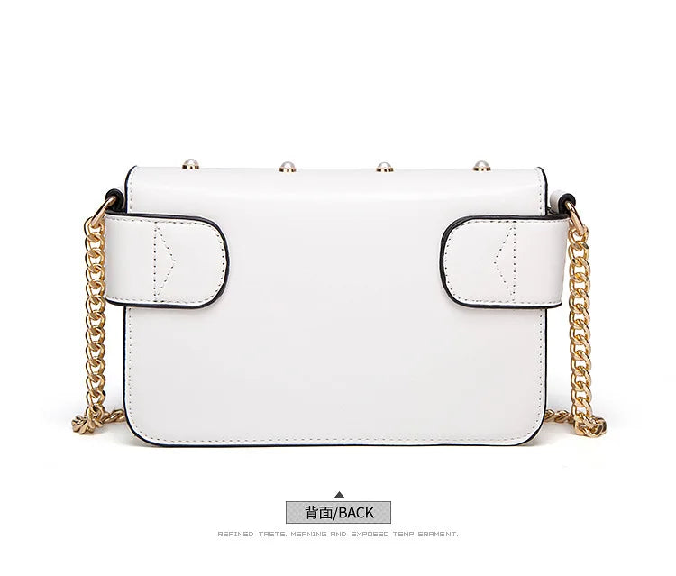 New Fashion Women's Bag Trend | Brand Pearl Bee Shoulder Bag & High Quality Temperament Ladies Crossbody Bag (Designer Luxury Handbag)
