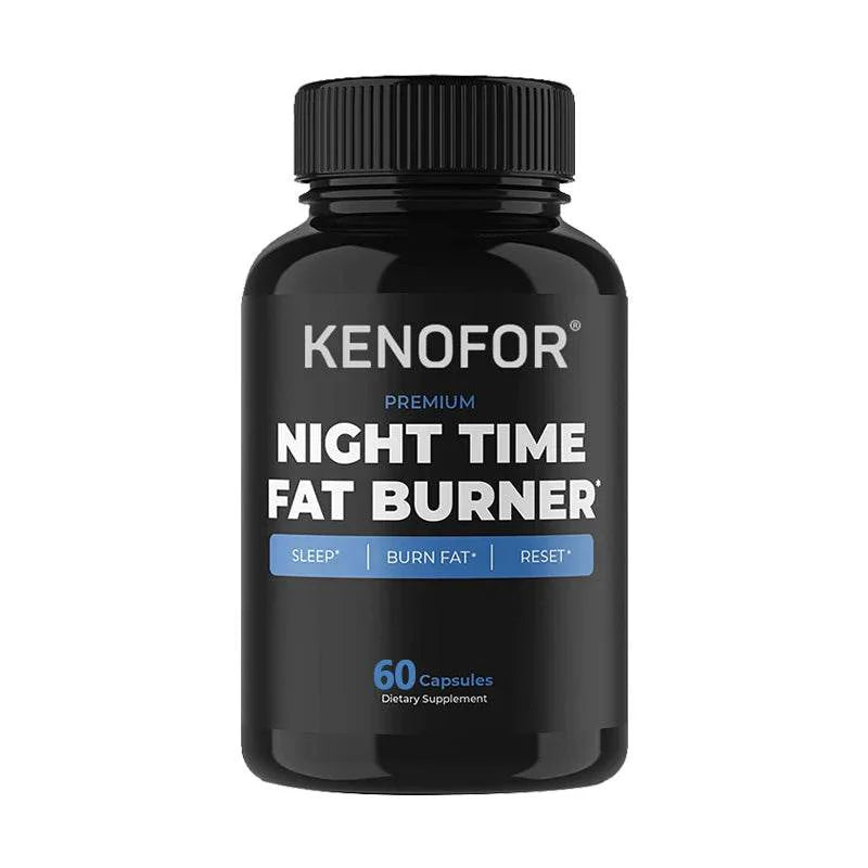 Night Time Fat Burner Supplement To Reduce Belly Fat - Helps Metabolic Cleansing, Sleep Aid Appetite Suppressant & Fat Burner