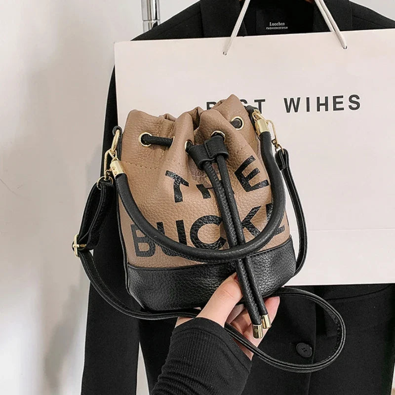 New Fashion Women's Bucket Bag Trend | Brand Casual Versatile Shoulder Bag & High-end Classic Crossbody Bag (Designer Luxury Handbag)