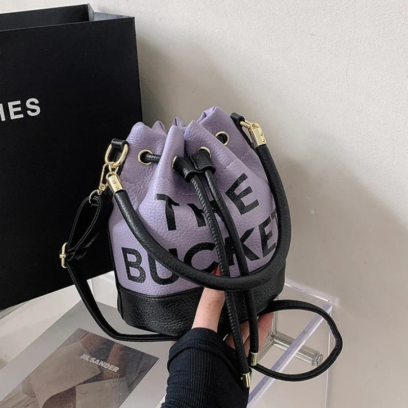 New Fashion Women's Bucket Bag Trend | Brand Casual Versatile Shoulder Bag & High-end Classic Crossbody Bag (Designer Luxury Handbag)