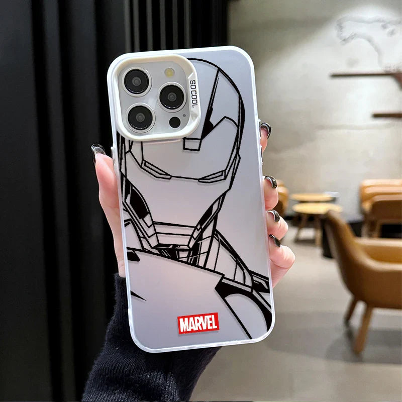 Spider-Man Iron Man Phone Case For iPhone