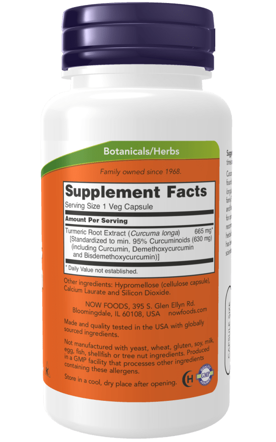 Turmeric Curcumin Veg Capsules