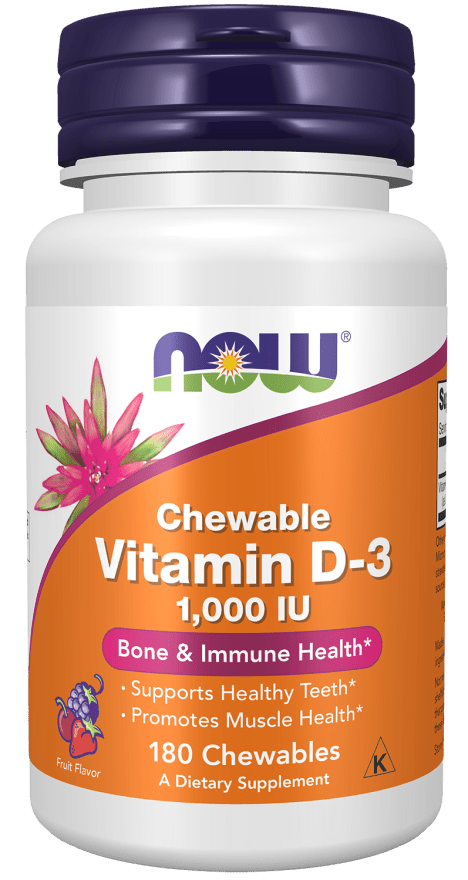 Vitamin D-3 1,000 IU, Chewable