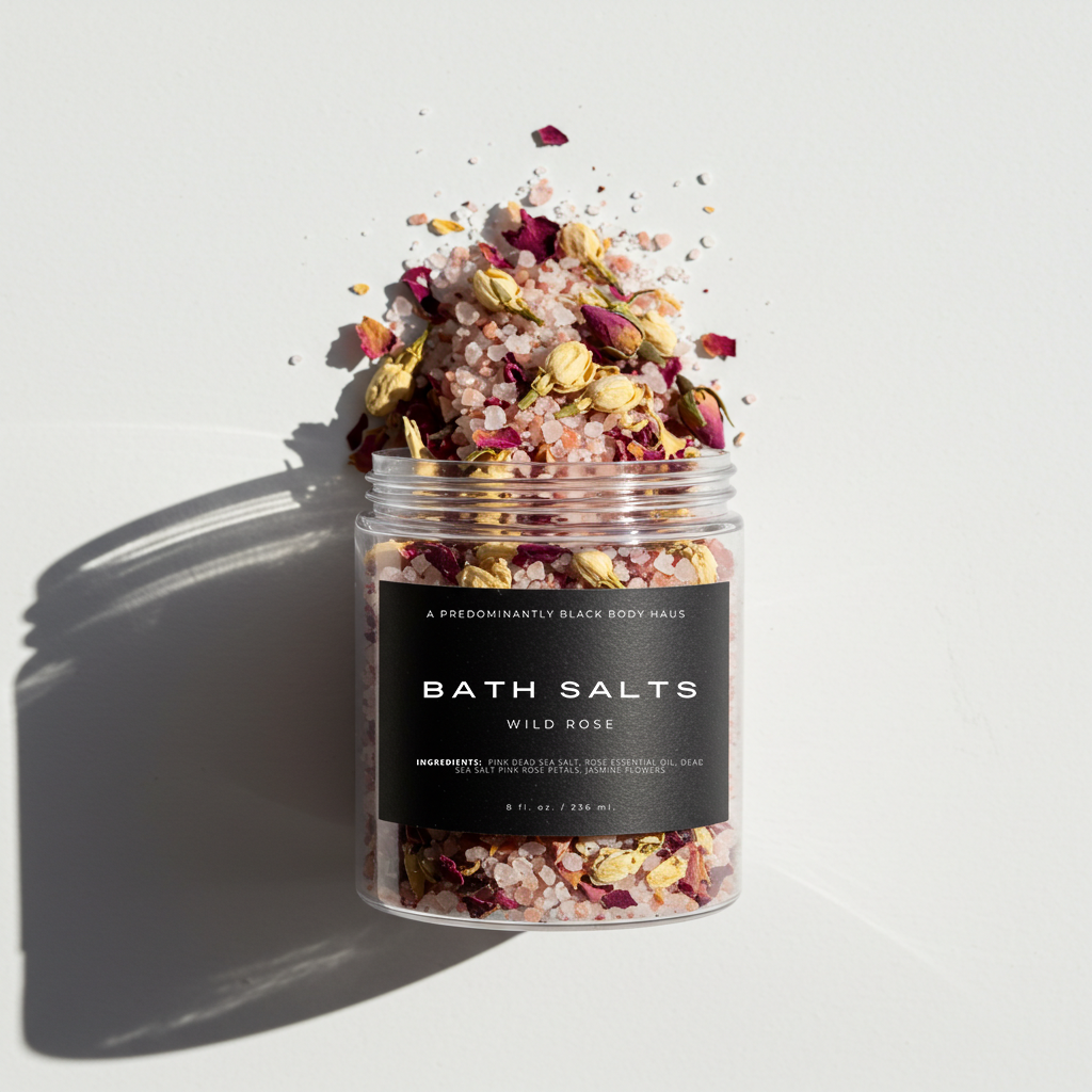 WILD ROSE BATH SALTS