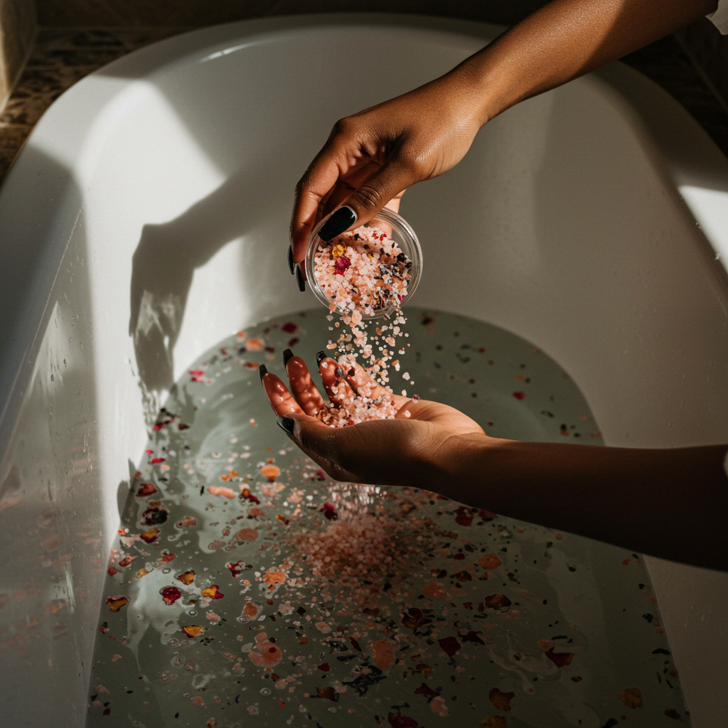 WILD ROSE BATH SALTS