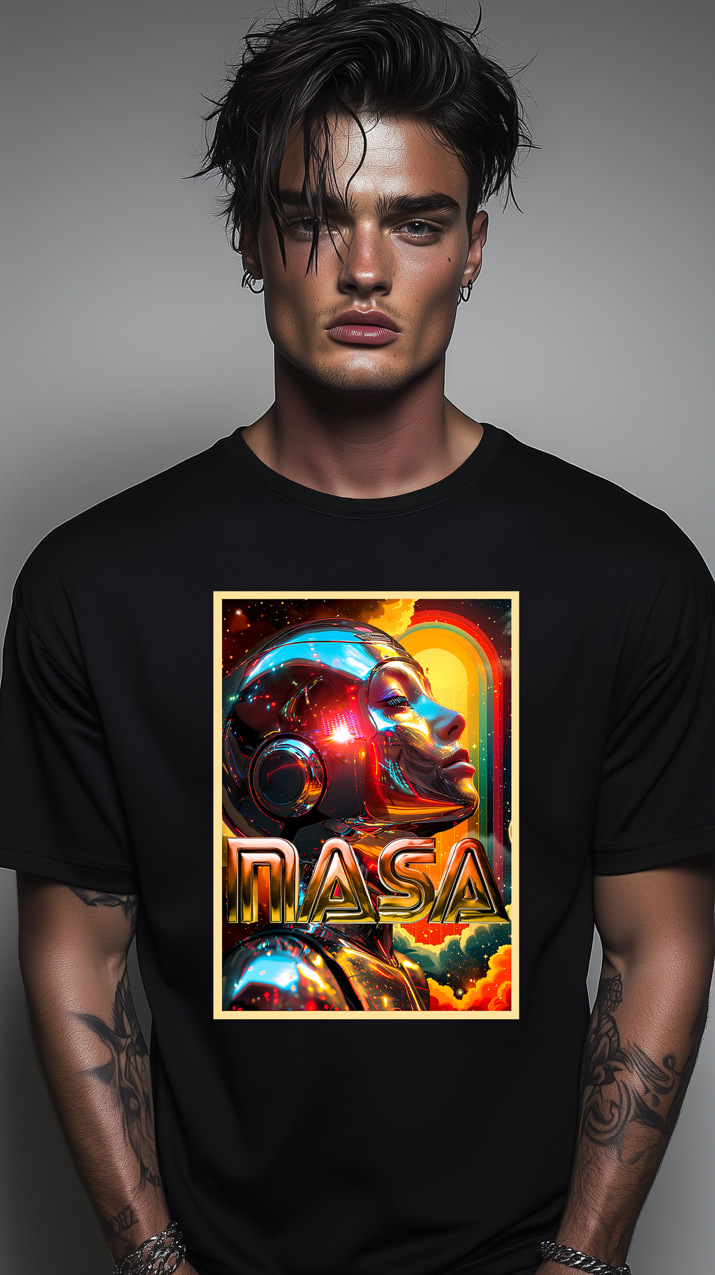 NASA Stardust Oversized Boxy Tee