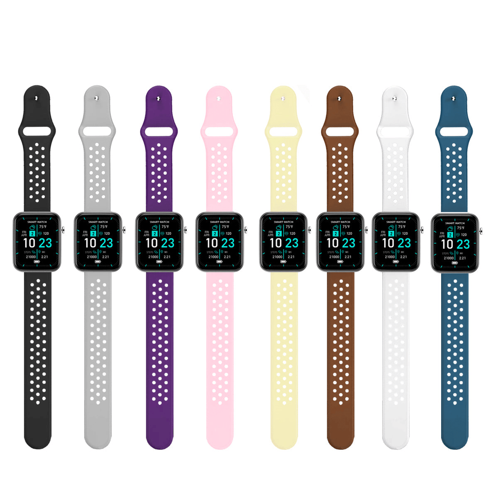 Advanced Smartwatch with Three Interchangeable Bands – Wellness & Activity Tracker