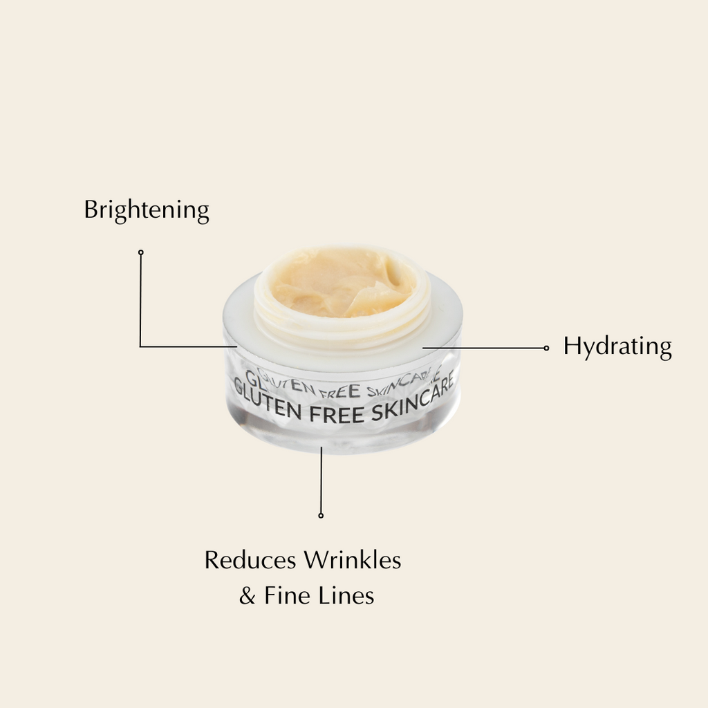 Vegan EpiSilk, Crystal Wrinkle Smoothing Eye Cream - Intense Brightening and Firming Wrinkle Fix for Sensitive Skin