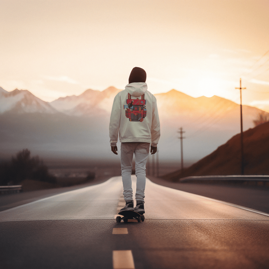 Bigfoot Backpack Hoodie