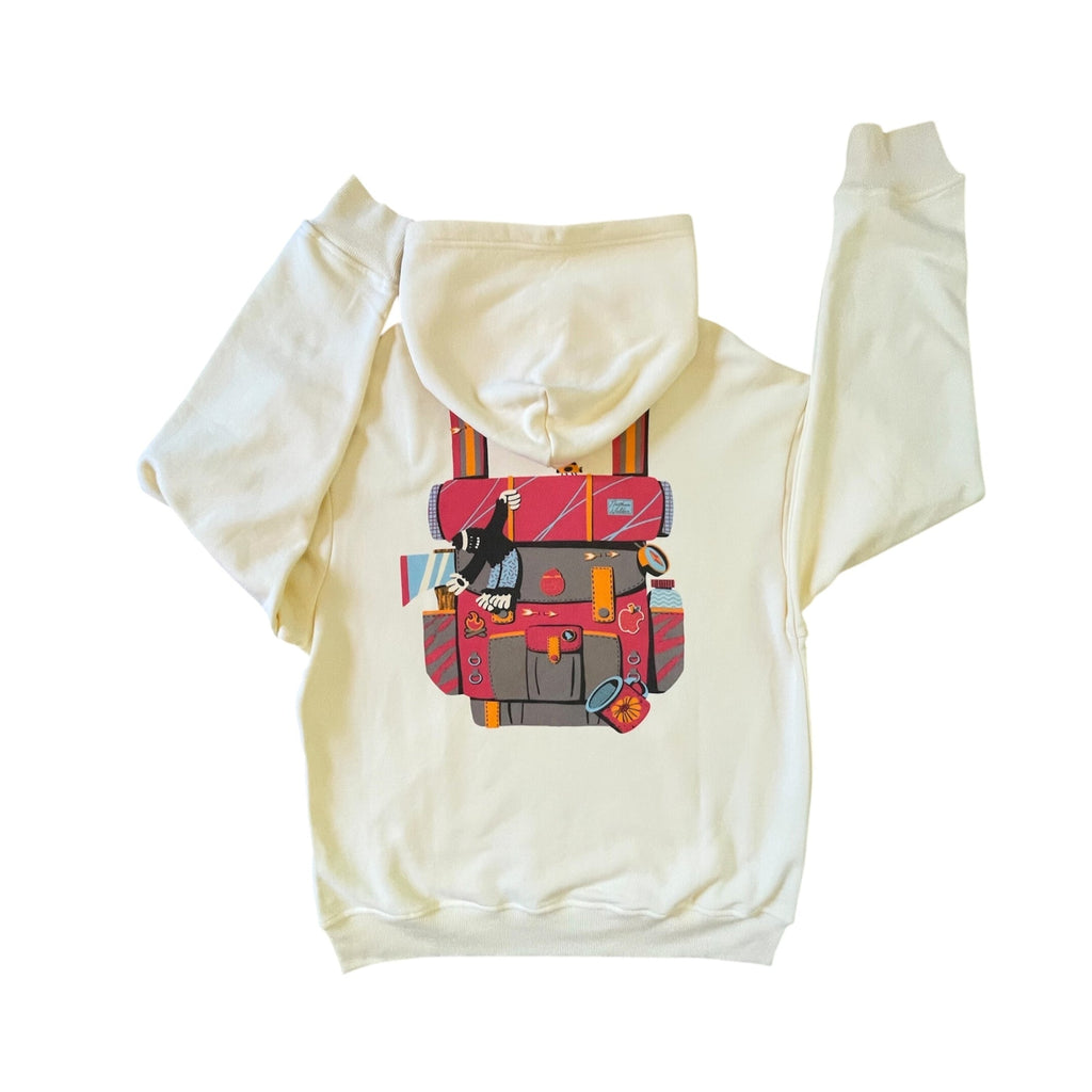 Bigfoot Backpack Hoodie