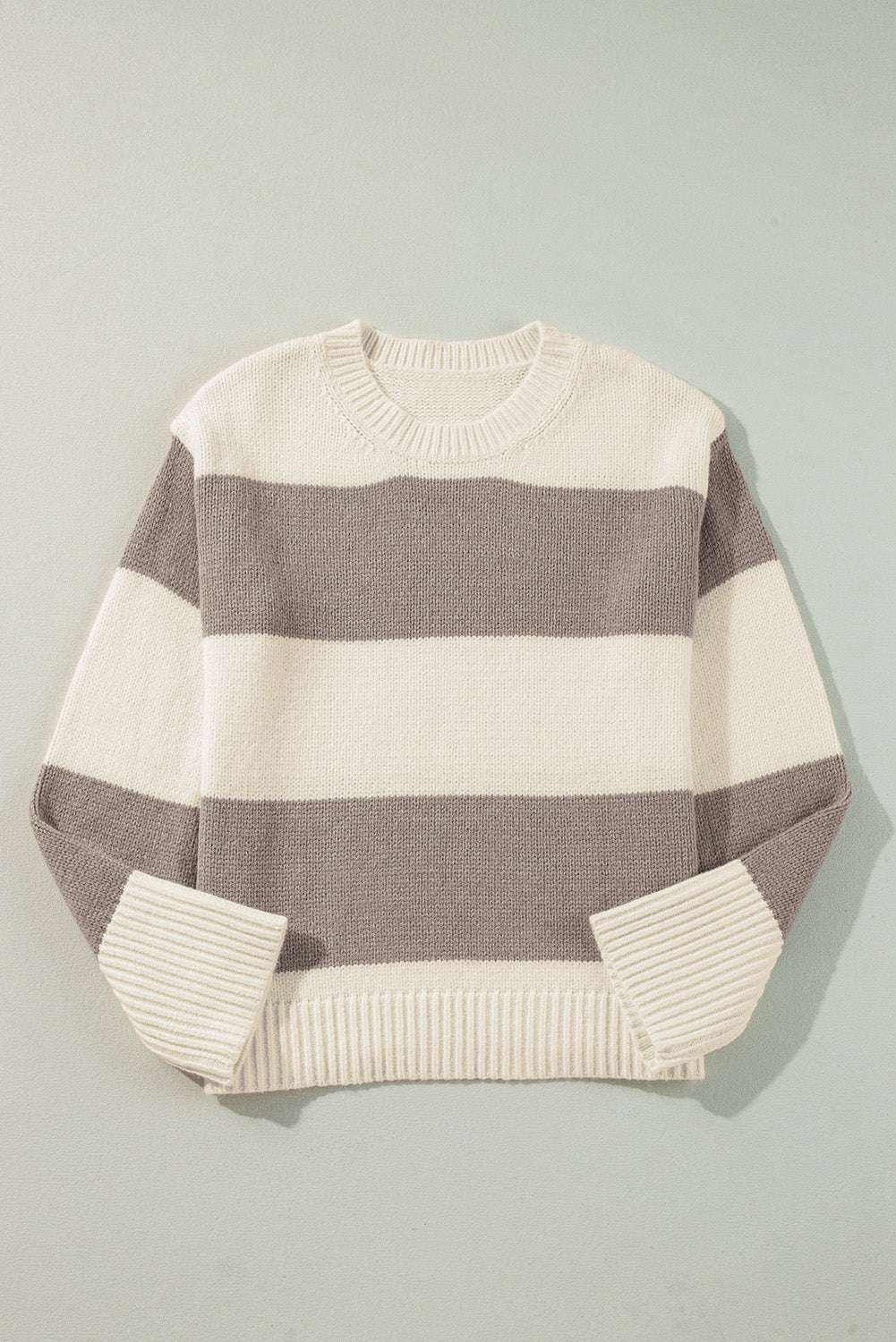 Livia Colorblock Loose Pullover Sweater