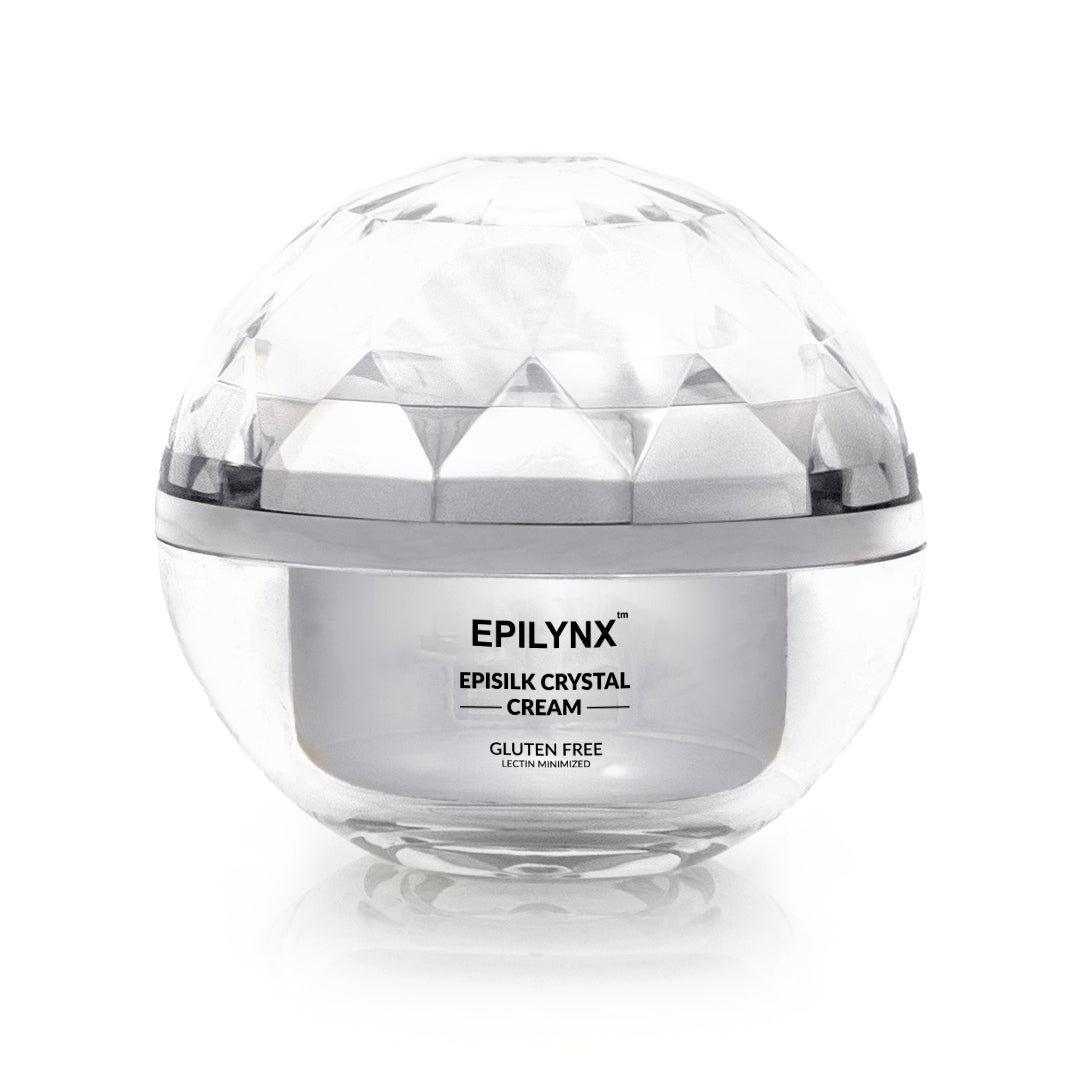 Vegan EpiSilk, Crystal Wrinkle Smoothing Face Cream - Intense Brightening and Firming Wrinkle Fix for Sensitive Skin