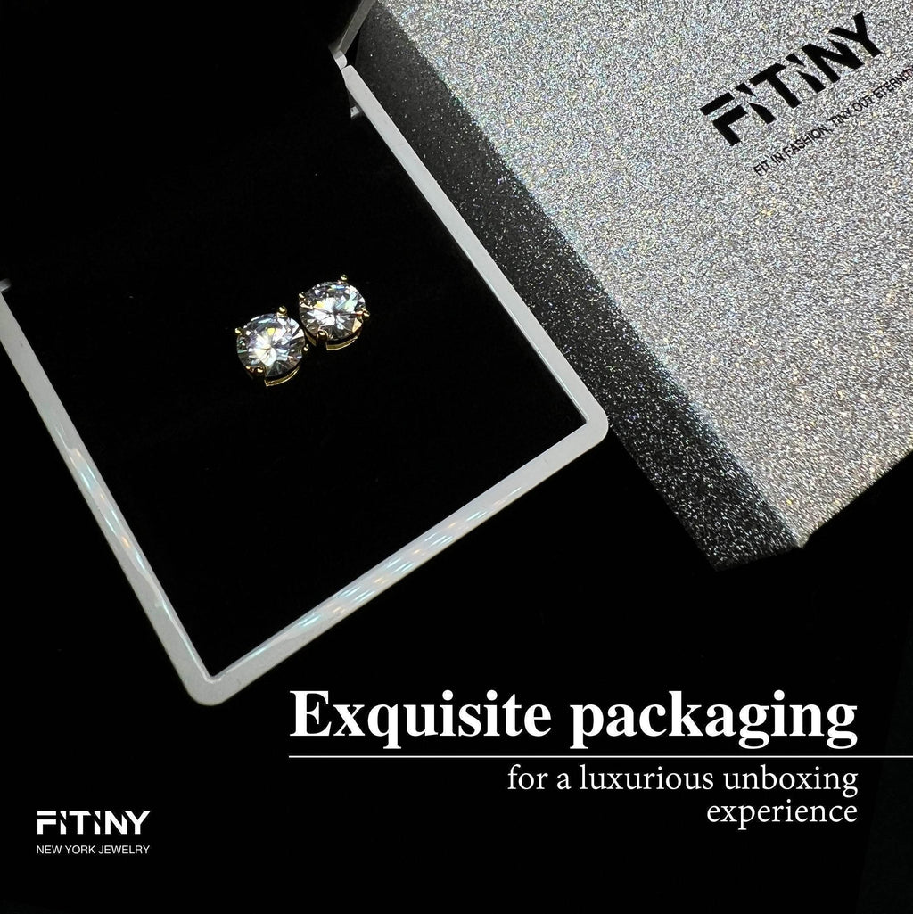 6 Pieces Crystal Cascade Drops Earring Set, 18k Gold Hoop with Drops, S925 Needle, Stacked Lobe Designs with Dazzling Zirconia