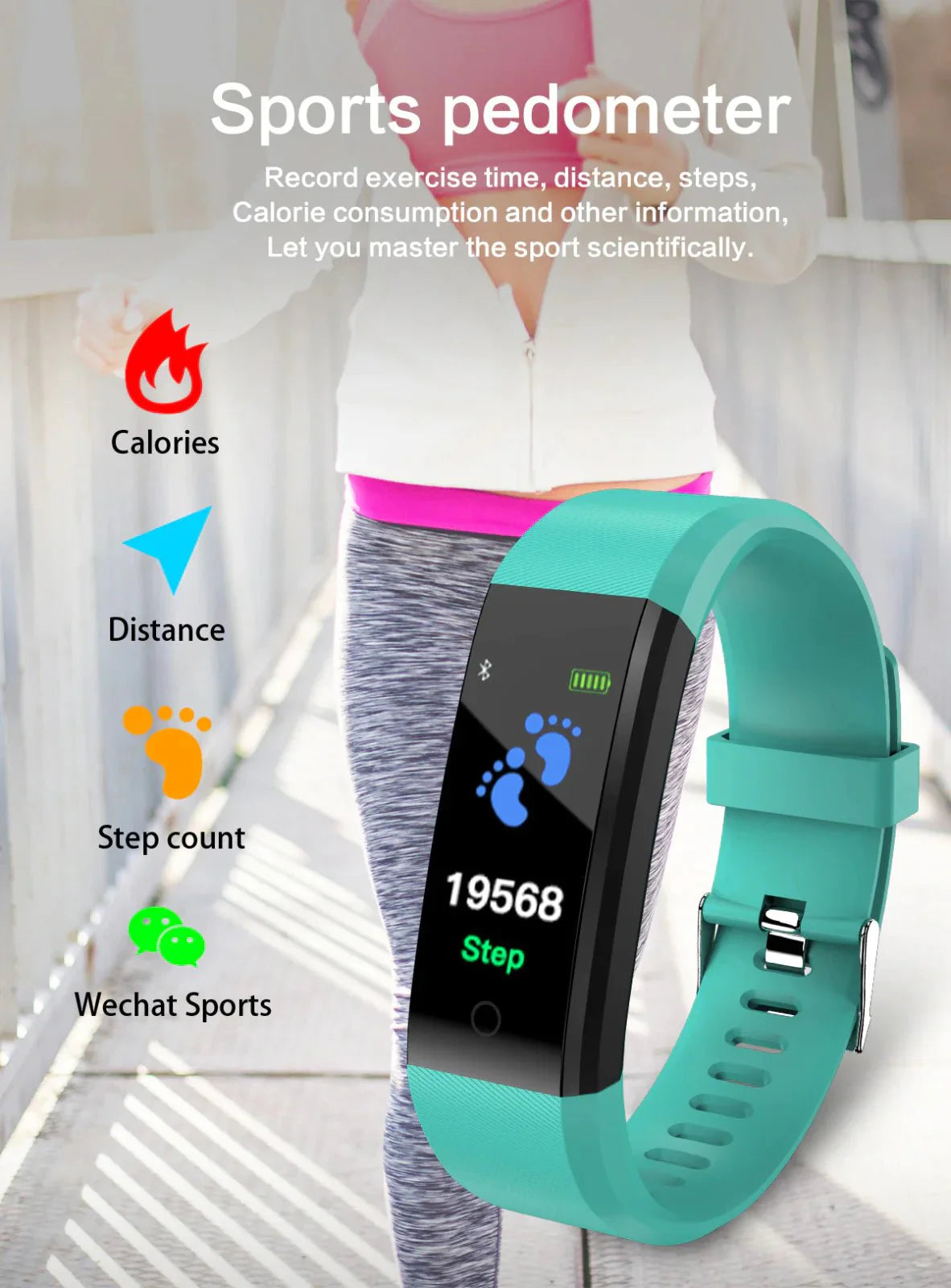 Fitness Smart Watch Activity Tracker - Smarter Wellness at Your Fingertips