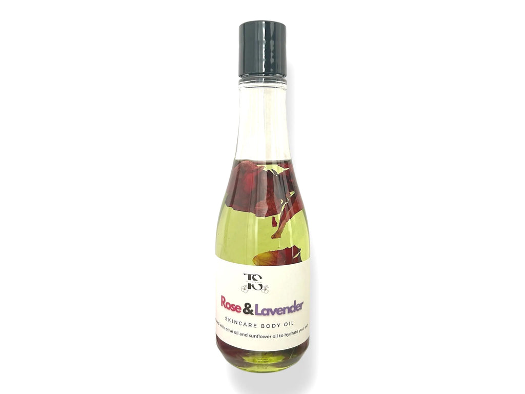 Rose & Lavender Body Oil 8oz