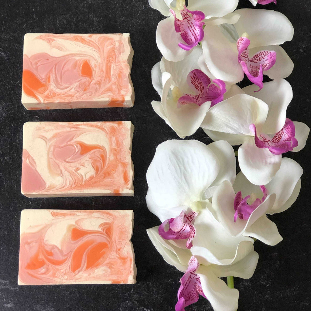 Pink Berry Mimosa Natural Handcrafted Soap