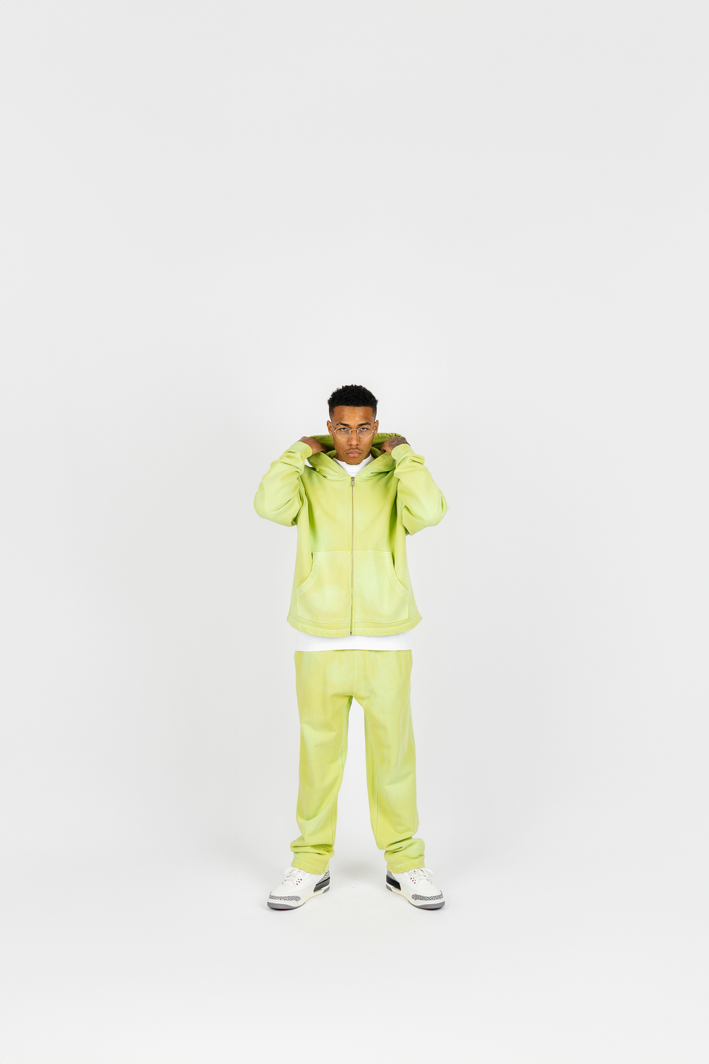 042 Clothing Sun-Dried Zip Up and Sweatpants Set
