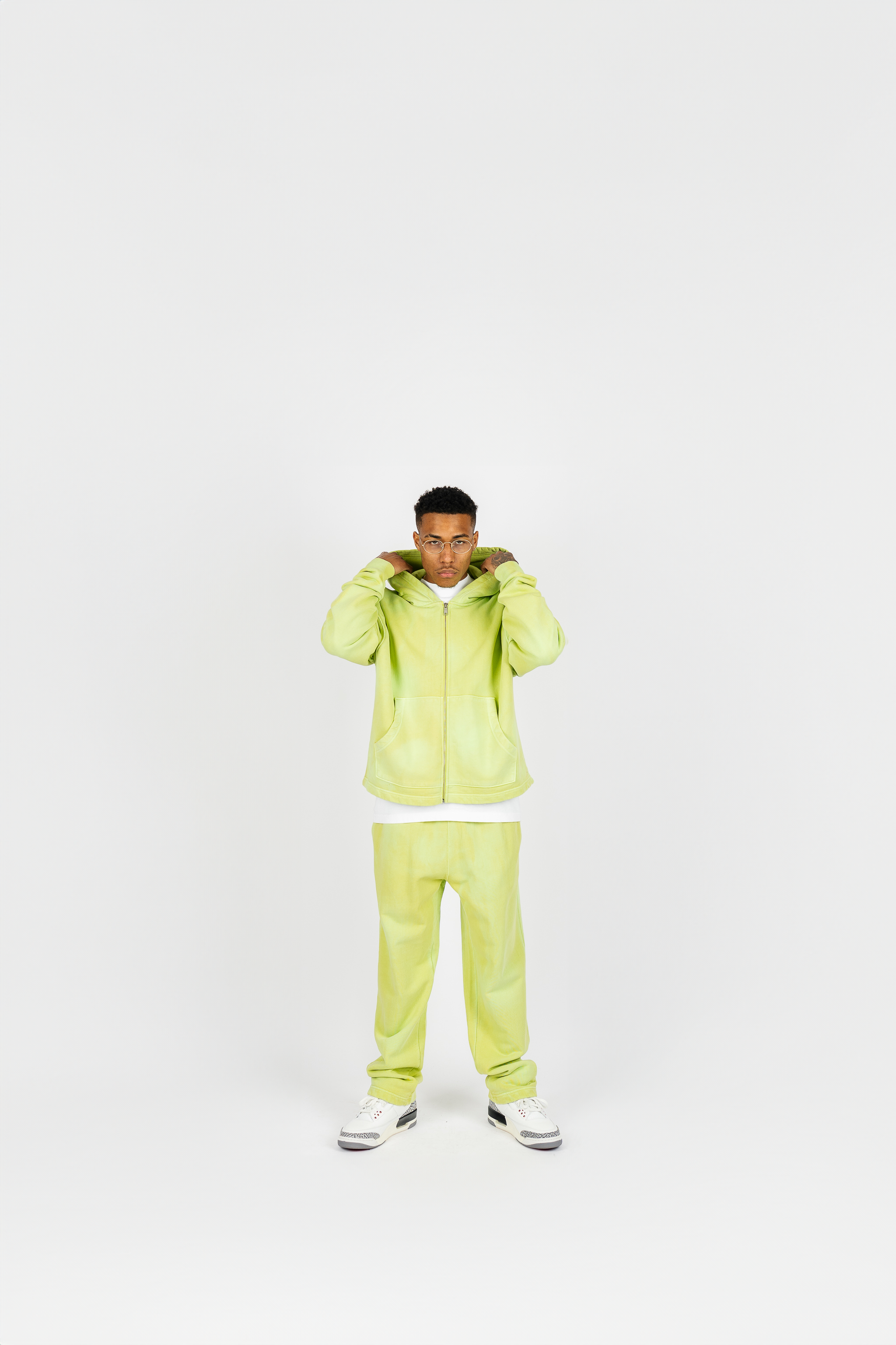 042 Clothing Sun-Dried Zip Up and Sweatpants Set