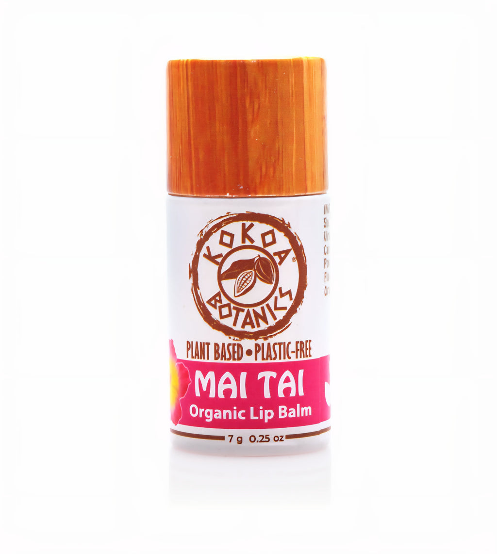 MAI TAI - Organic Vegan Lip Balm - Plastic Free