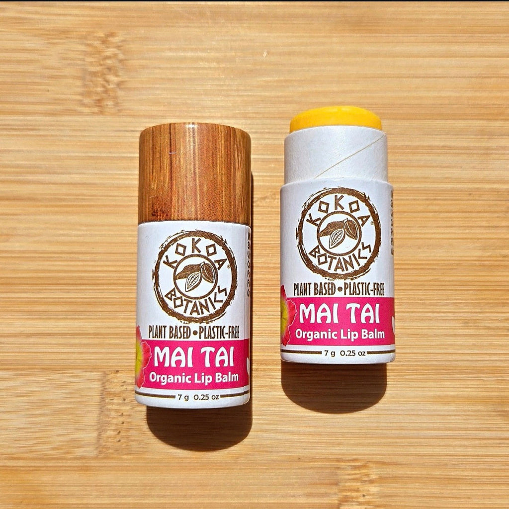 MAI TAI - Organic Vegan Lip Balm - Plastic Free
