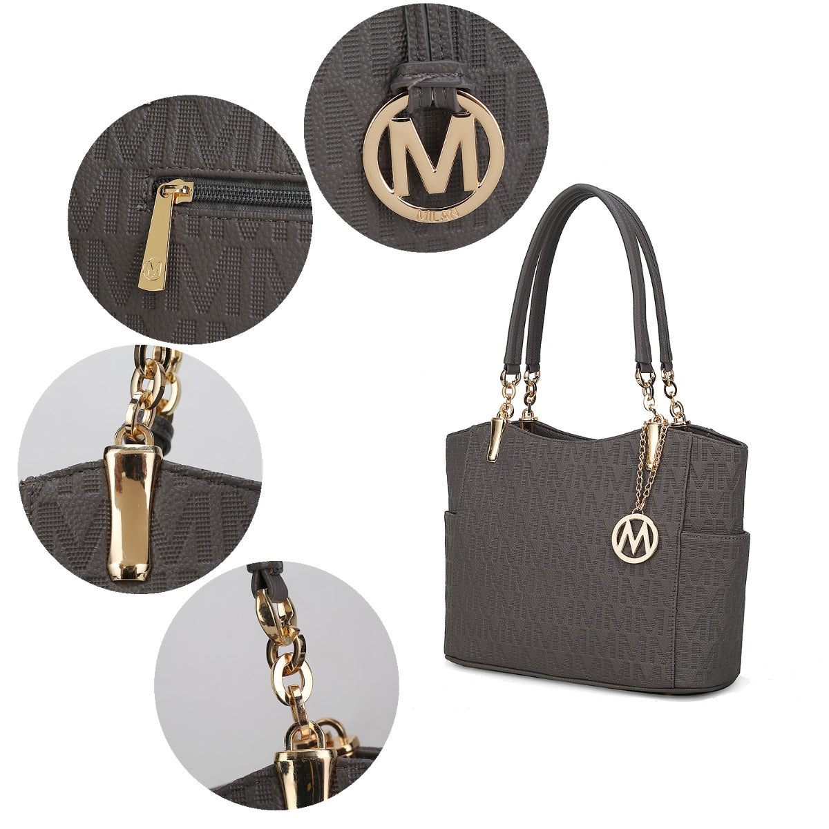 Malika Satchel Handbag