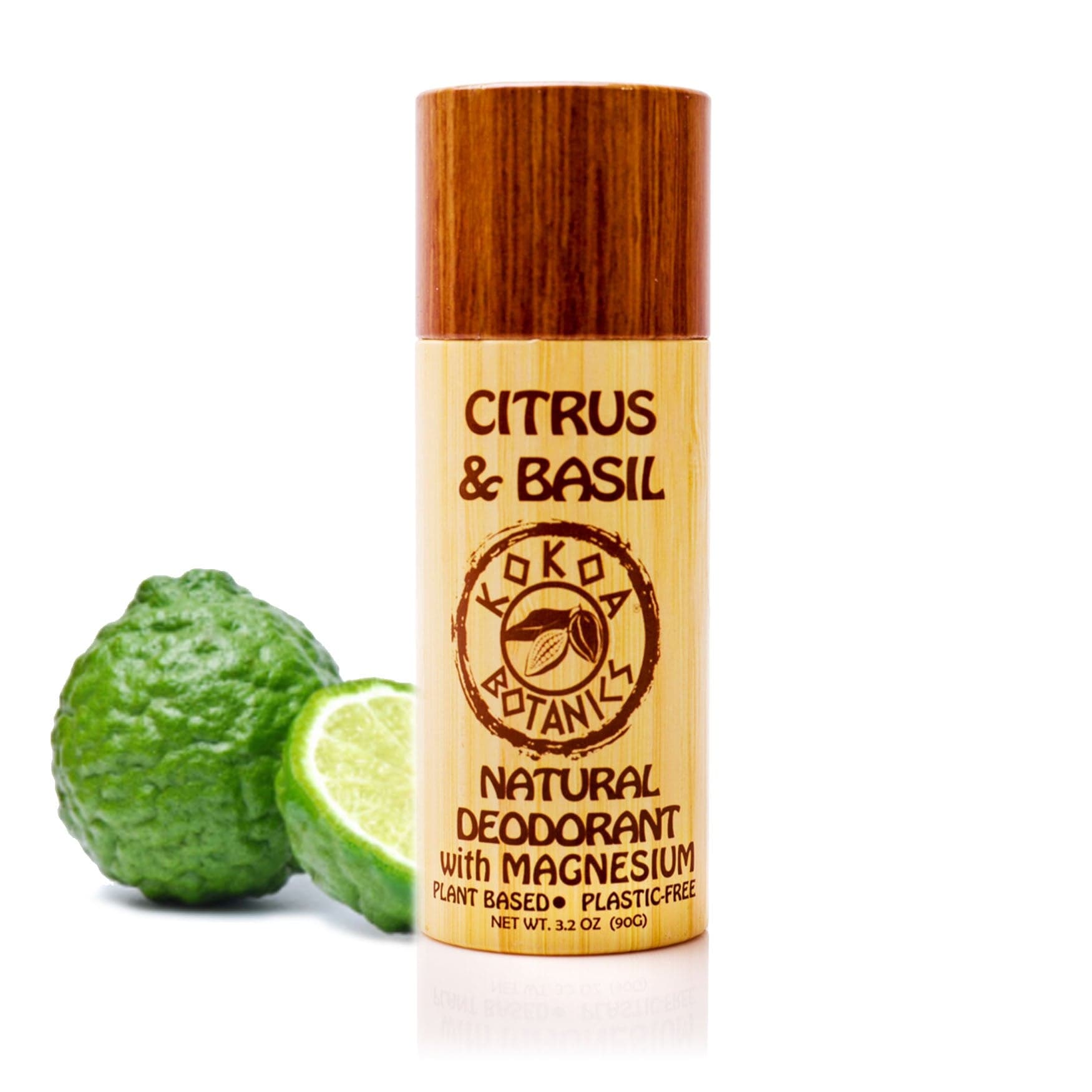 CITRUS & BASIL - Natural Deodorant Aluminum-Free - Plastic-Free
