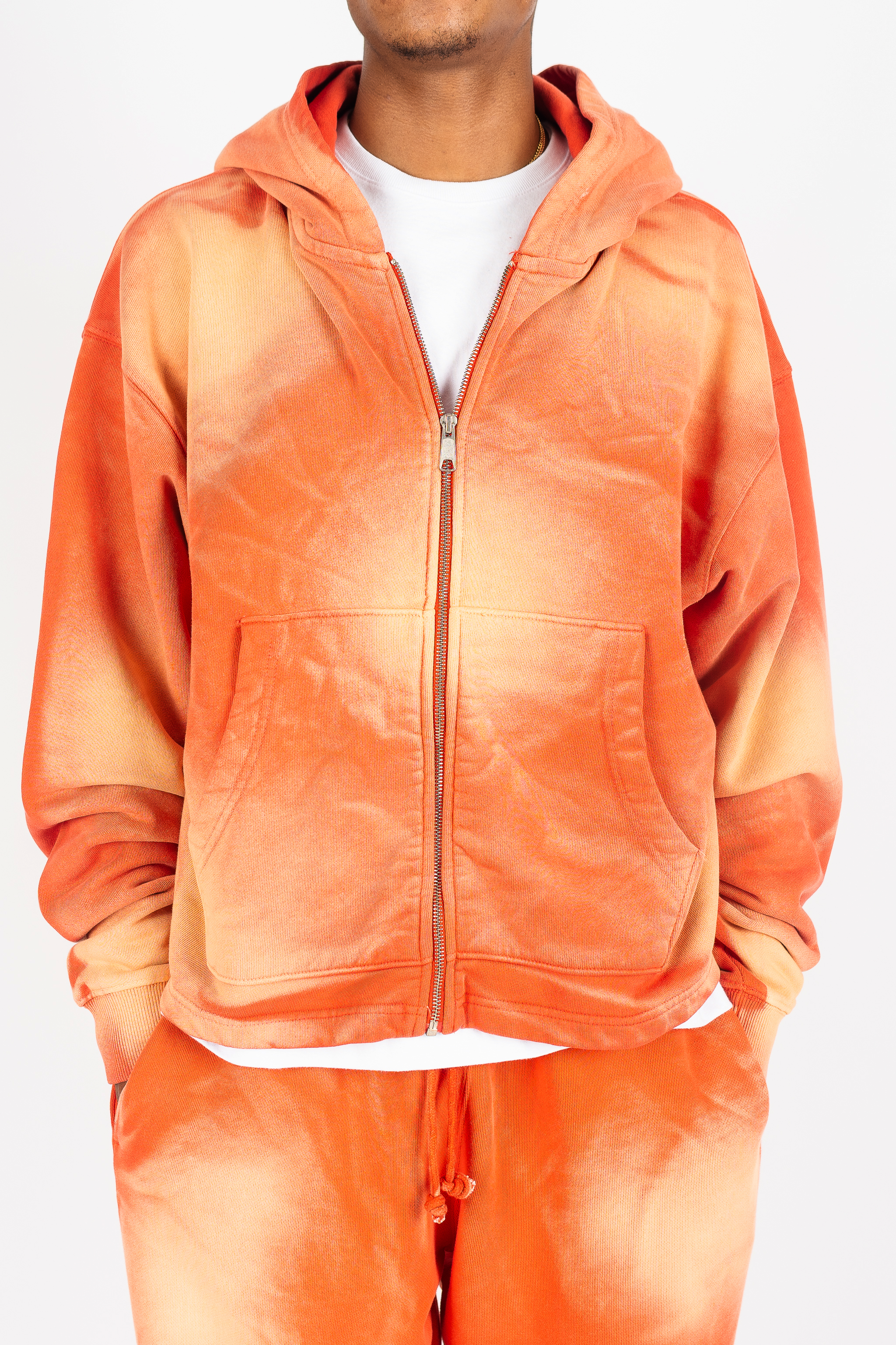 042 Clothing Sun-Dried Zip Up and Sweatpants Set