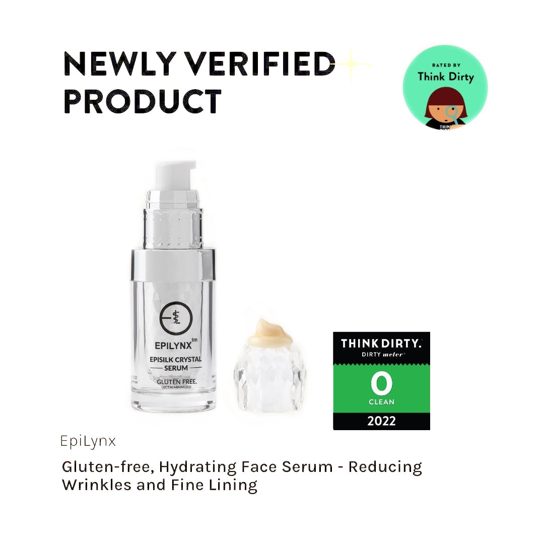 Vegan EpiSilk, Crystal Wrinkle Smoothing Face Serum - Intense Brightening and Firming Wrinkle Fix for Sensitive Skin