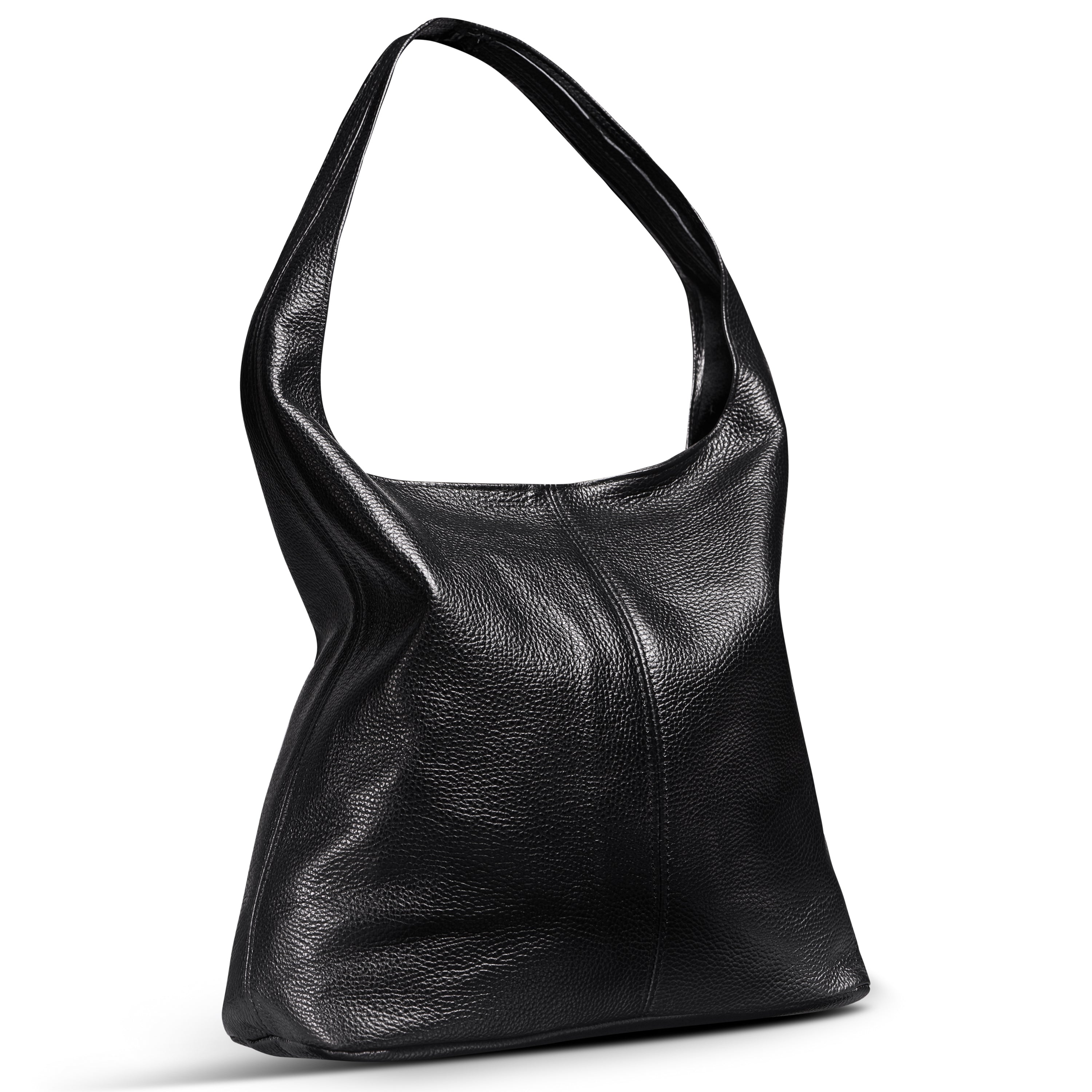 Calf Leather Hobo Bag