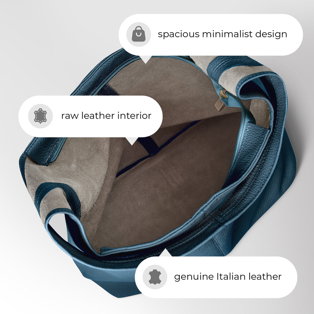 Calf Leather Hobo Bag